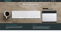 Desktop Screenshot of magikinfo.cz